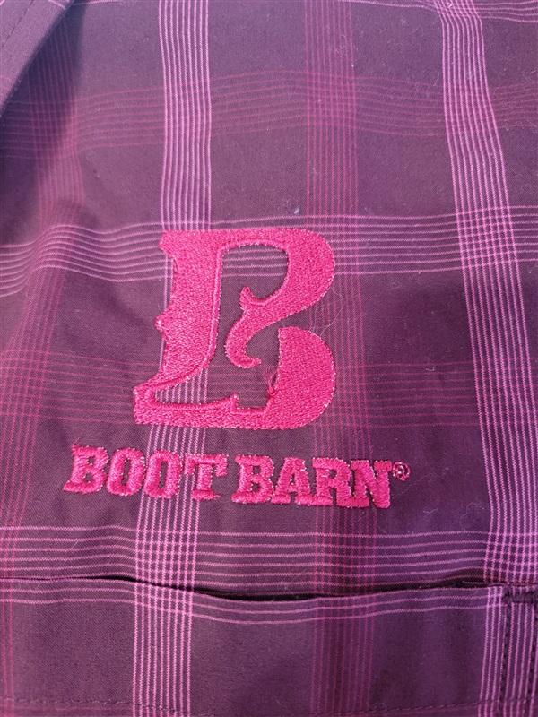 NWOT Cody James L Boot Barn Red Plaid Button Western Shirt 123495