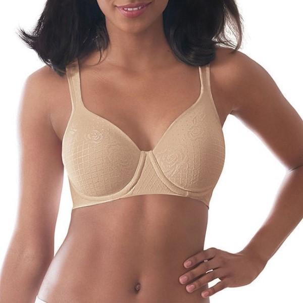 NWT Bali 38DD Comfort Revolution Underwire Bra DF1001 Beige 123526