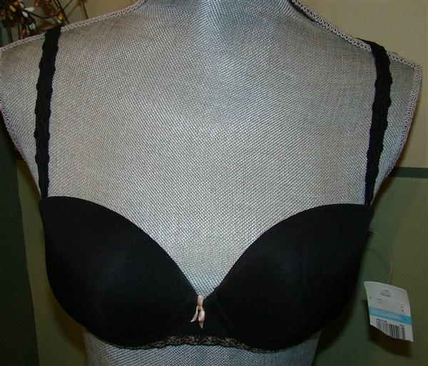 NWOT b.tempt'd by Wacoal 34D Black Faithfully Yours Strapless 954108 Bra 123530