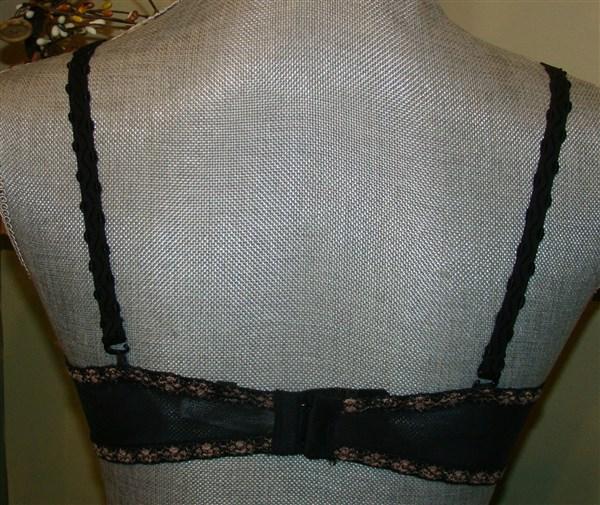 NWOT b.tempt'd by Wacoal 34D Black Faithfully Yours Strapless 954108 Bra 123530