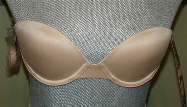 NWT Maidenform 34C Comfort Devotion Strapless Bra 9405 Beige 123538