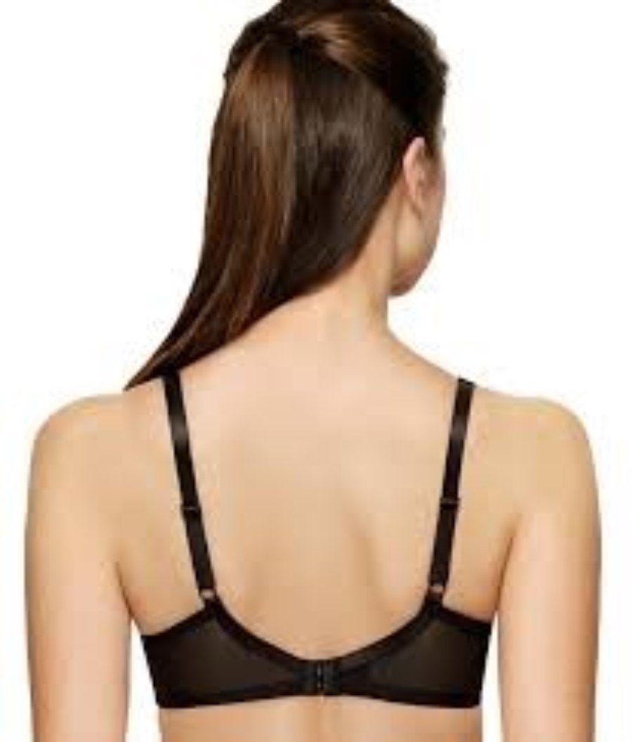 NWT Wacoal 34C Stark Beauty Underwire Bra 855225 Black 123541