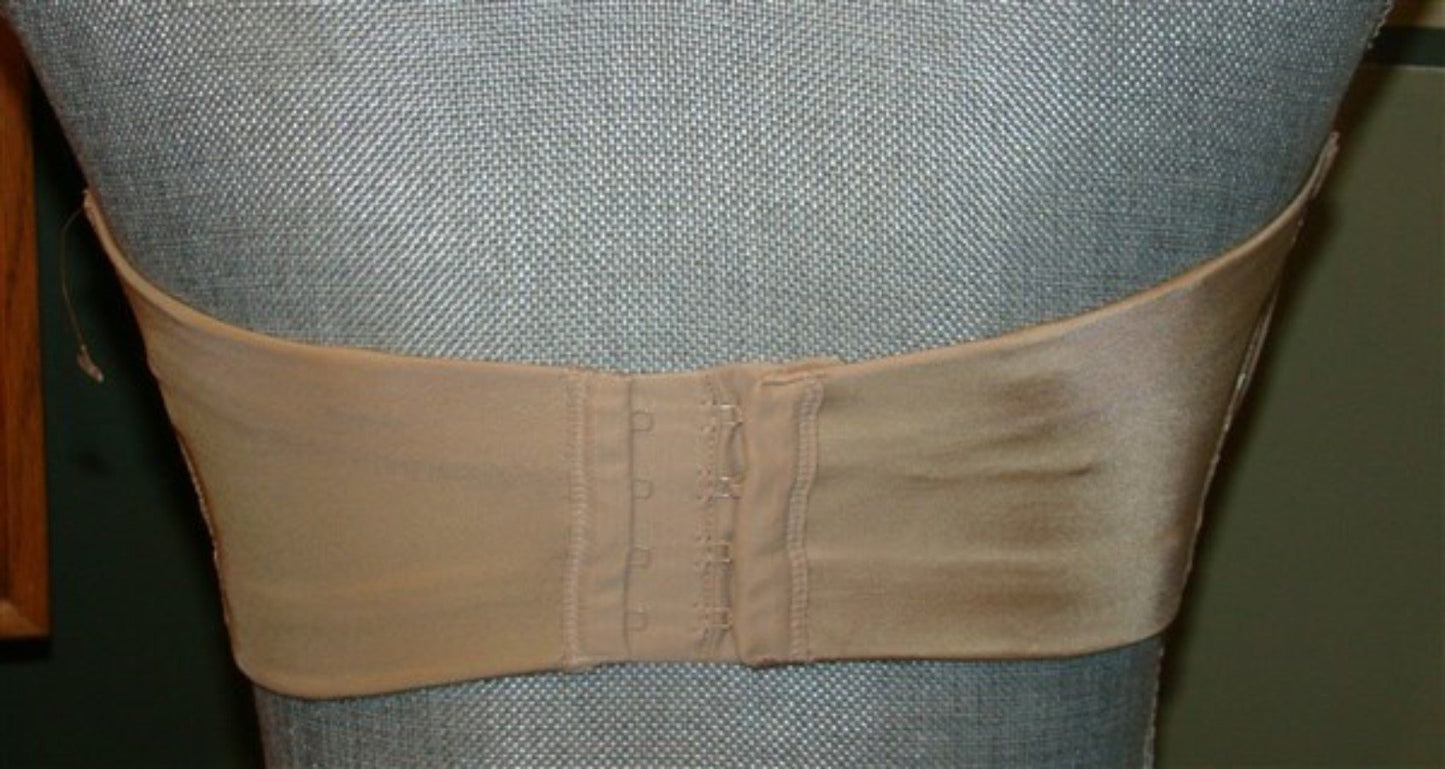 NWOT Lilyette 36DD Everyday Lift Strapless Bra 429 Beige #123542