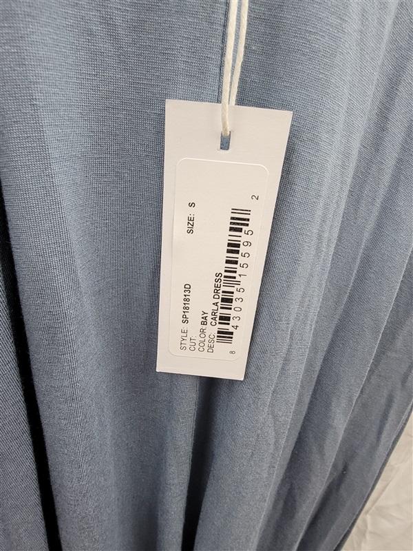 NWT Rachel Pally S Carla Maxi Dress Sundress Bay Blue 123639