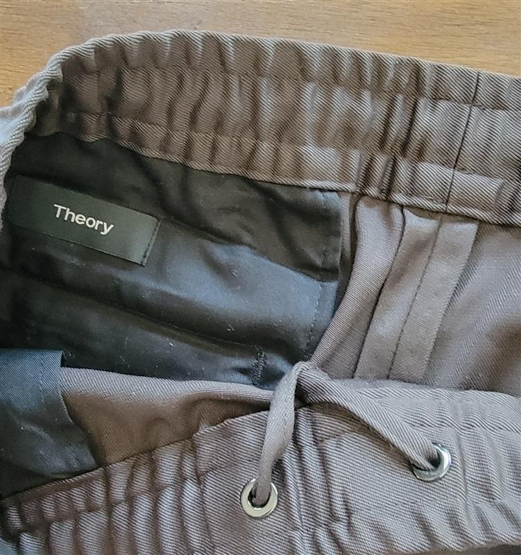 NWT Theory L Walter Portland Wool Java Brown Jogger Pants 123713