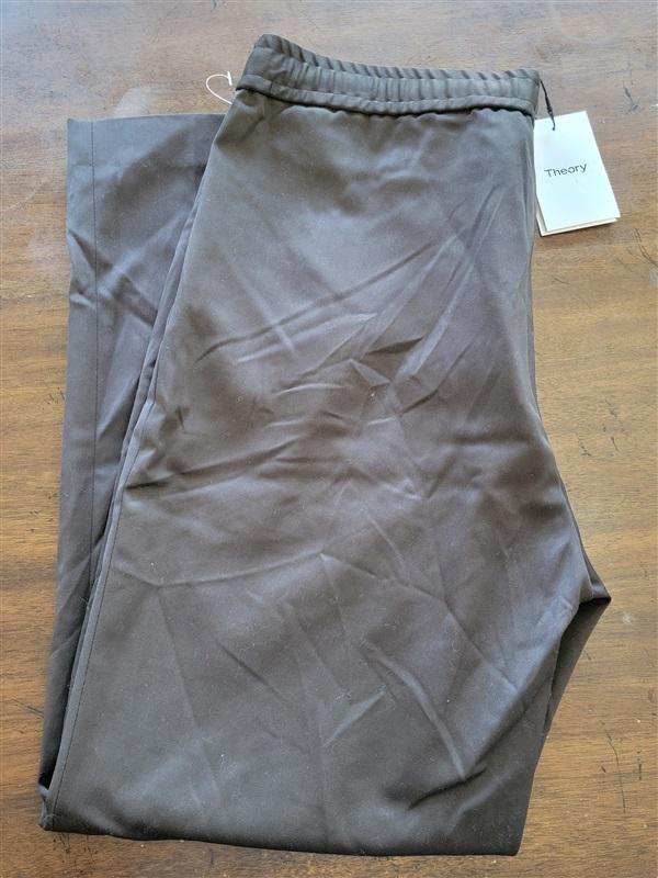 NWT Theory L Walter Portland Wool Java Brown Jogger Pants 123713
