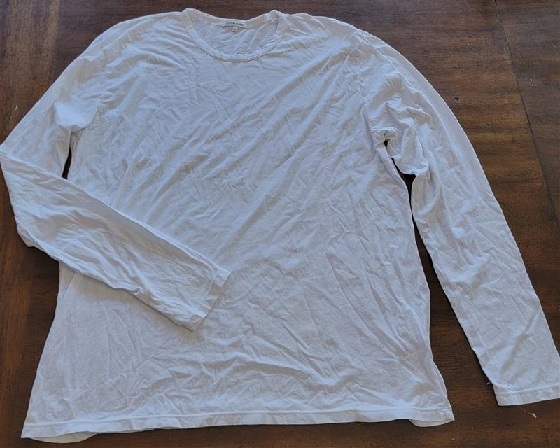 NWOT Cotton Citizen Prince XXL White Standard Long Sleeve Tee 123724