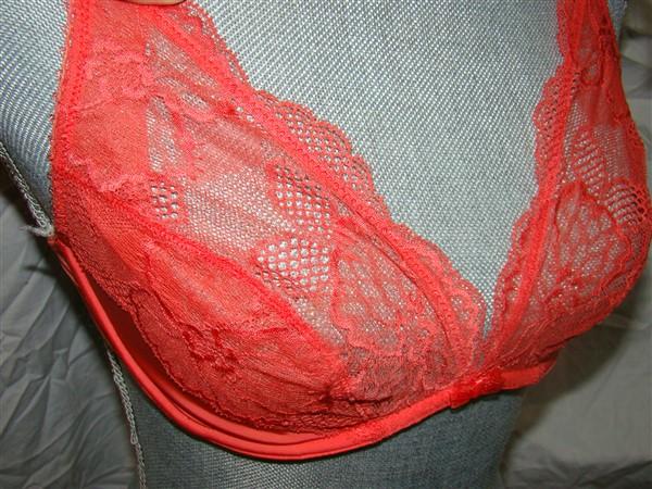 NWT Wacoal 30D Europe Vision Triangle Bra WE112002 Orange 123735