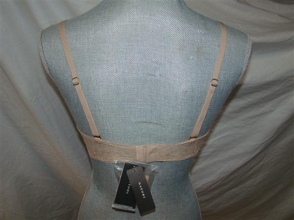 NWT Natori 32DD Disclosure Scoop Contour Low Back Convertible Bra 732085 123752