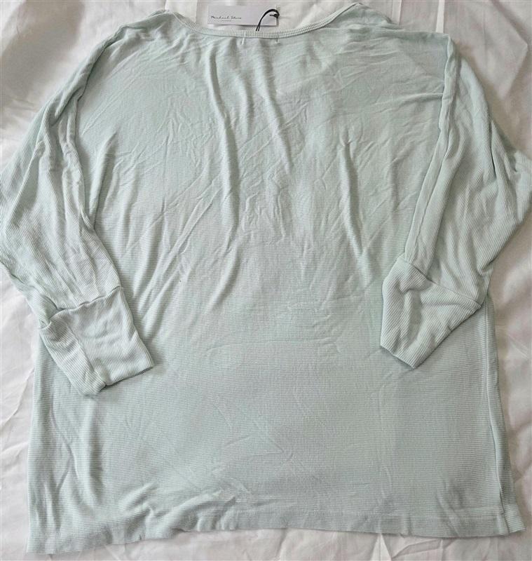 NWTD Michael Stars XL Joni Scoop neck Dolman Knit Top 123766