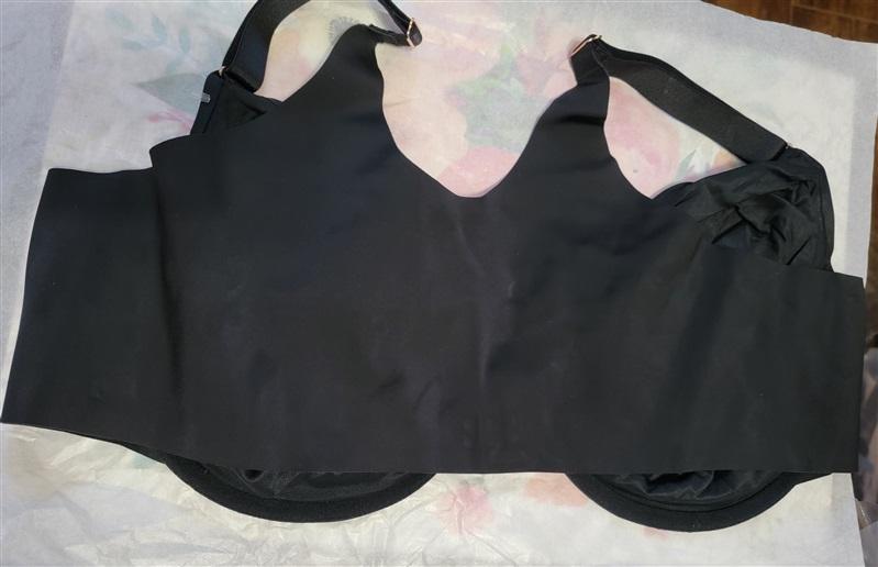 NWOT Soma 44D Vanishing 360 Unlined Perfect Covage Front Close Bra Black 123793