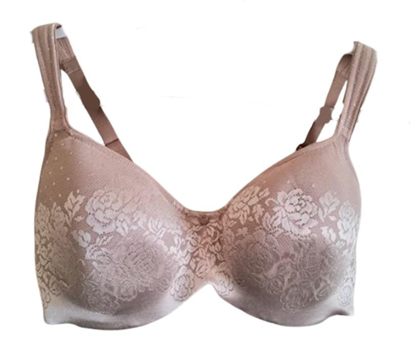 PO Soma 42DDD Stunning Support Smooth Balconette Underwire Bra Pink 123807