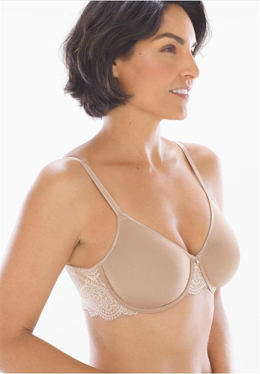 NWOT Soma 34DDD Unlined Smooth Full Coverage Bra Beige 123808