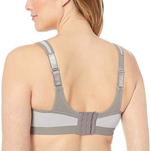 NWOT Glamorise 40F Underwire High Impact Sports Bra 9066 Gray 123876