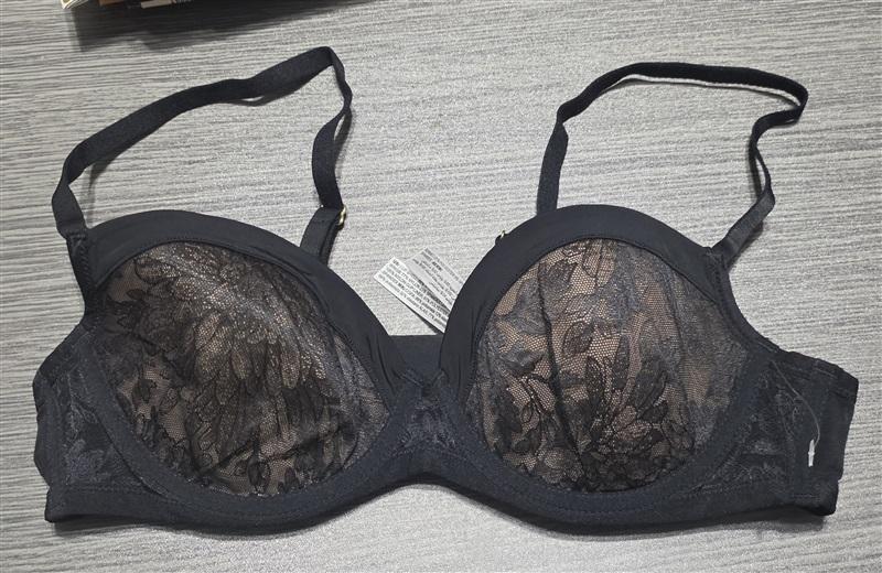 NWOTD Soma 36B Lightest Lift Demi Black Underwire + Bonus 123935