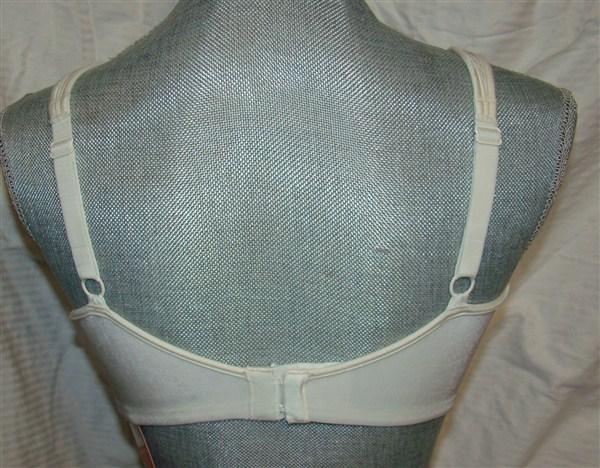 NWOTD Lilyette 34D Ivory Keyhole Underwire Minimizer 0904 123654