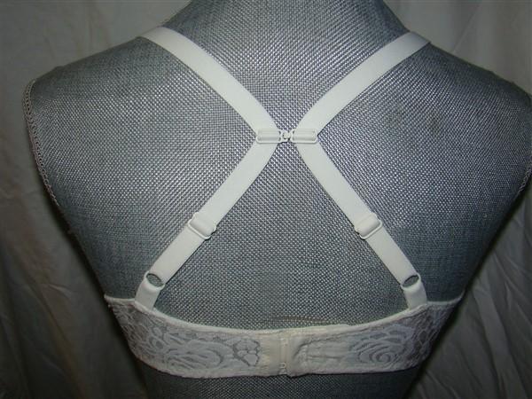 NWTD Wacoal 32D Halo Lace Molded 851205 Underwire Bra Ivory 123965