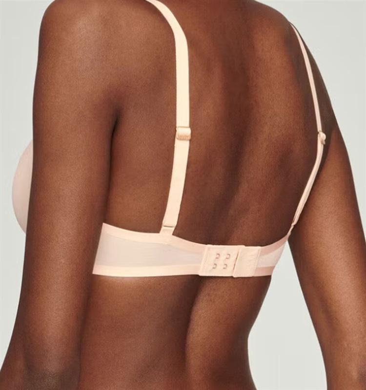 NWOTD CUUP 38F The Demi Modern T Shirt Ivory Bra 123967