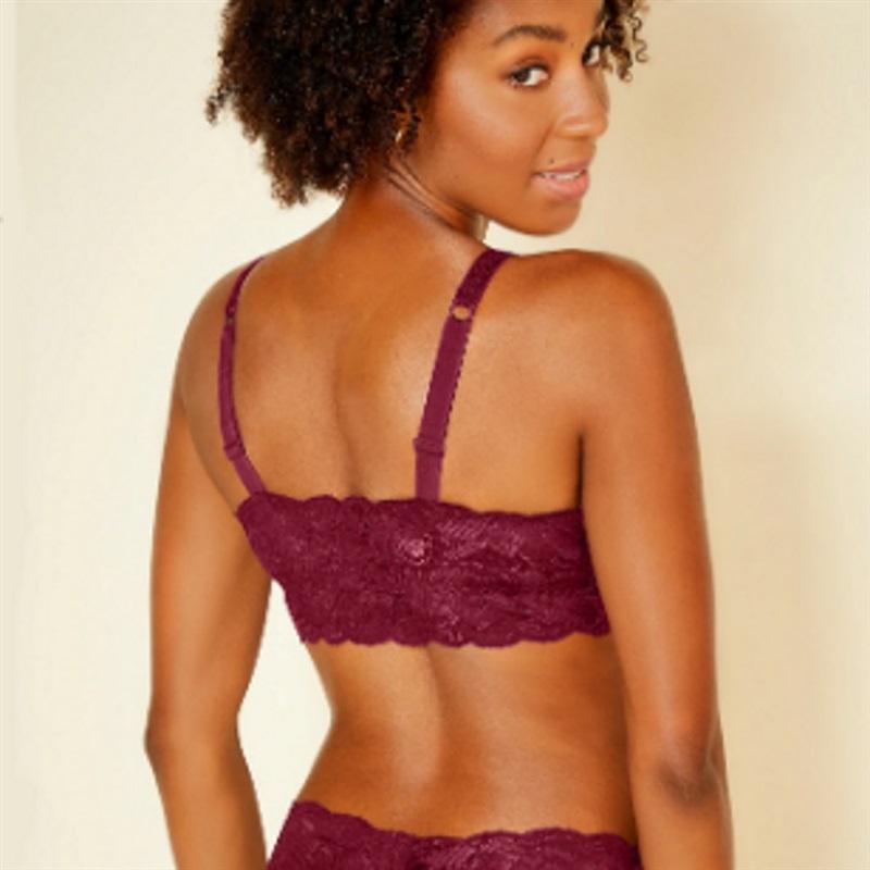 NWT Cosabella L Never Say Never Sweetie Bra NEV1301 Brown 124002