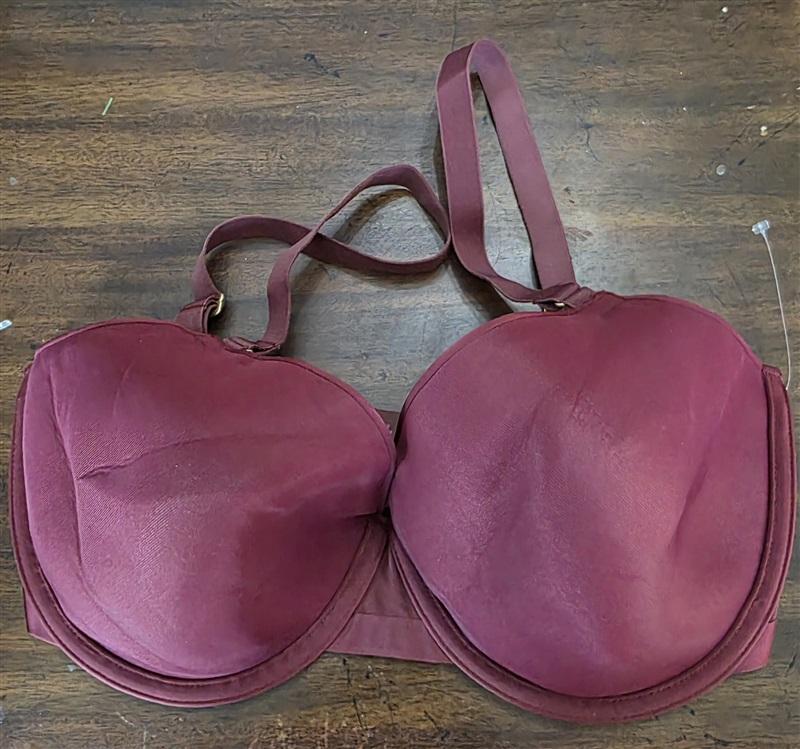 NWOTD CUUP 32H The Demi Modern T Shirt Wine Burgundy Bra 124016