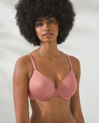 NWOT Soma 42D Vanishing Back Full Coverage Underwire Bra Pink 124021