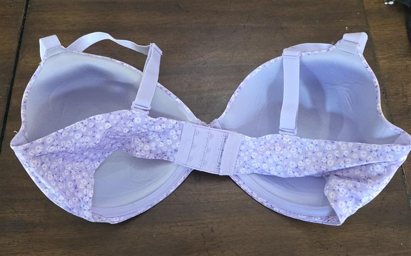 NWOT Maidenform 38D 1 Fabulous Fit 2.0 Demi Underwire Bra Purple 7543 124029