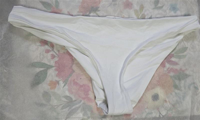 NWOT L*Space XL Camacho Classic Bikini Swim Bottom White 124092