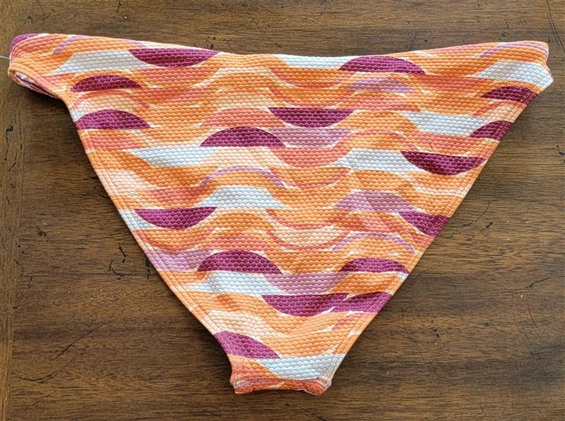 NWT L*Space S Cabana Bitsy Bikini Bottom Geometric Design 124106