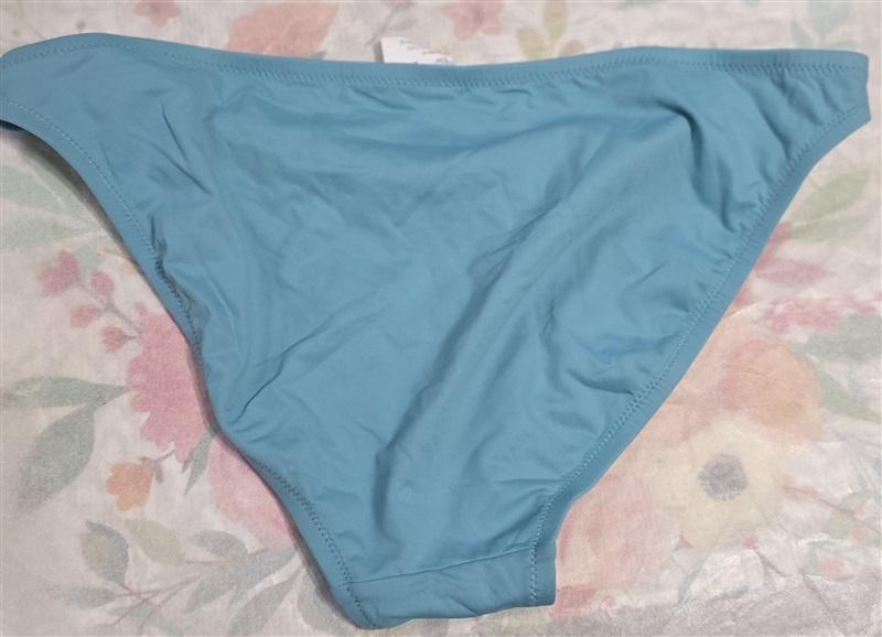 NWOT Johnny Was S Teal Blue Ring Hipster Bikini Swim Bottom 124132