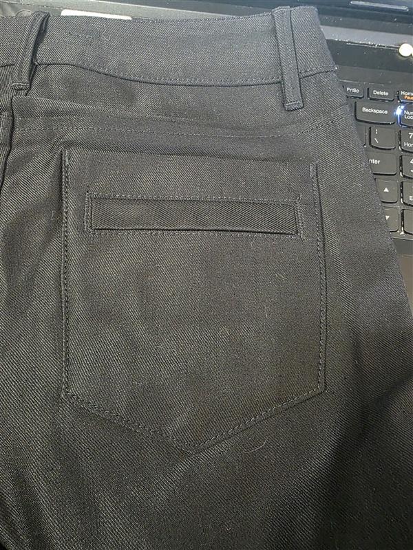 NWOT Joe's 27 Moto Black Jeans Zipper Pockets 124148