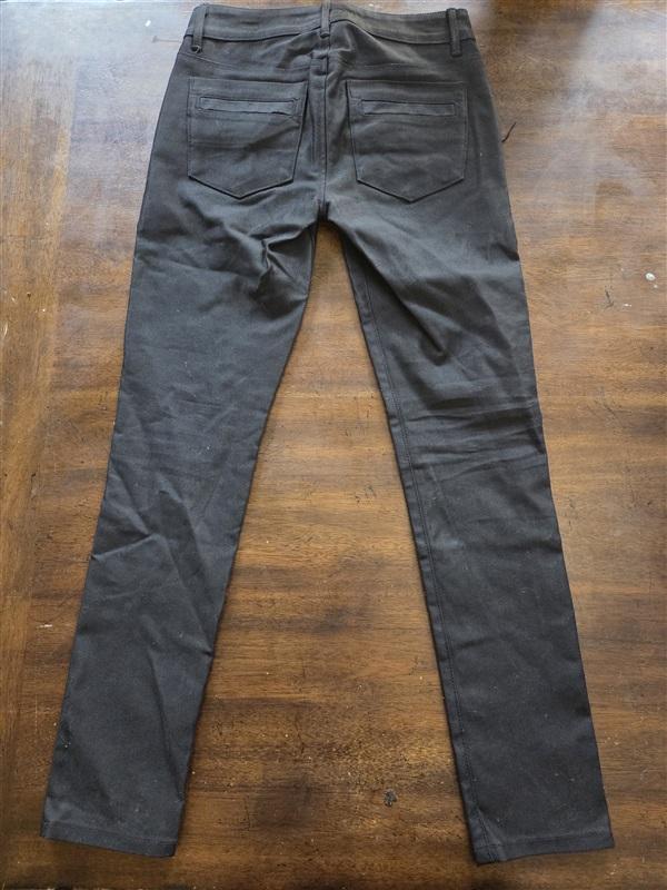 NWOT Joe's 27 Moto Black Jeans Zipper Pockets 124148