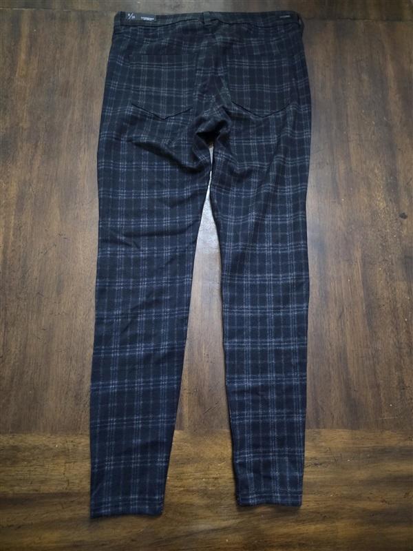 NWT Liverpool 8 29 Sienna Pull-On Stretch Leggings Plaid 124190