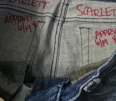 NWOT Joe's 27 Sample Starlett Scarlett Jeans Low Rise Bootcut 124194