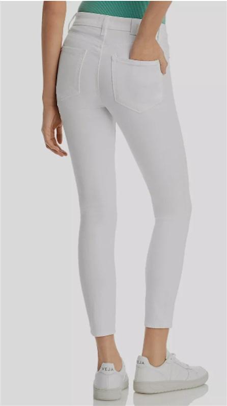 NWTD Paige 26 Bombshell High Rise Skinny Jean White 124201