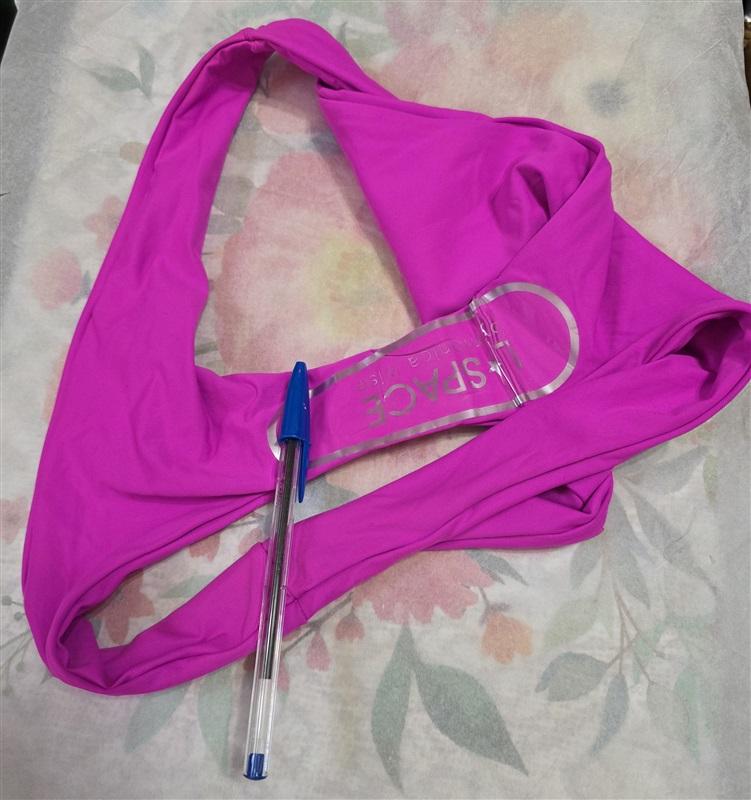 NWOT L*Space L Camacho Classic Bikini Swim Bottom Hot Pink 124202