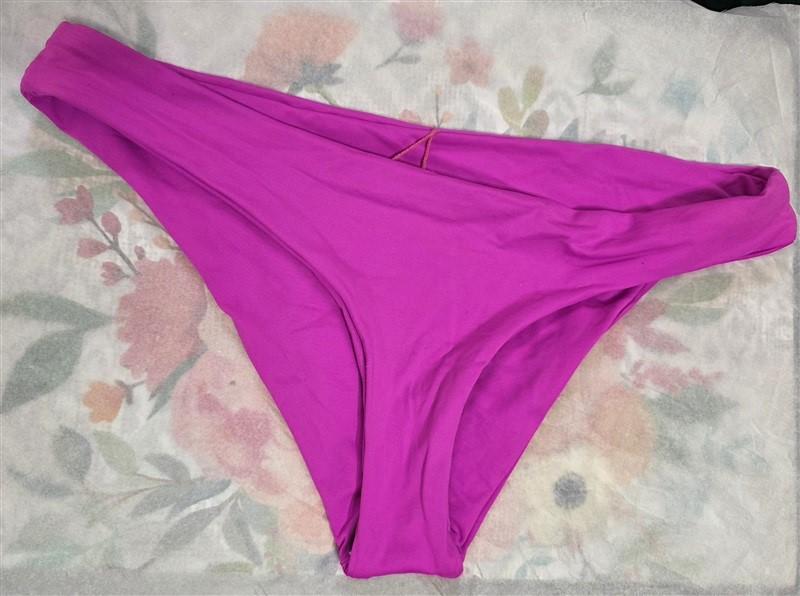 NWOT L*Space L Camacho Classic Bikini Swim Bottom Hot Pink 124202
