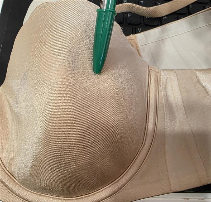 NWOTD Soma 36B Vanishing Back Multi-Way Strapless Underwire Bra Pink 124266