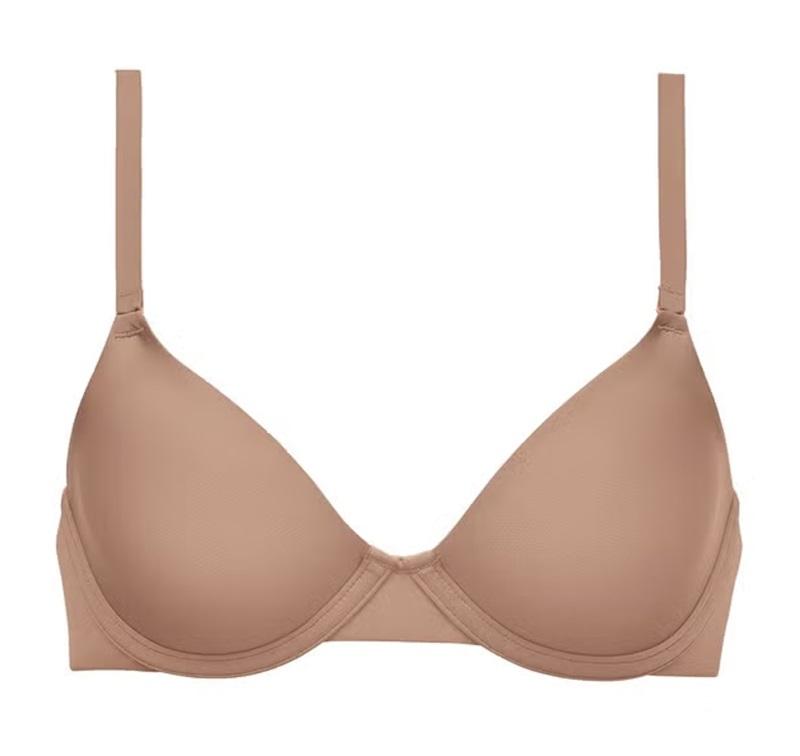 NWOT CUUP 38F The Triangle Underwire Micro Fiber Ivory Bra 124297