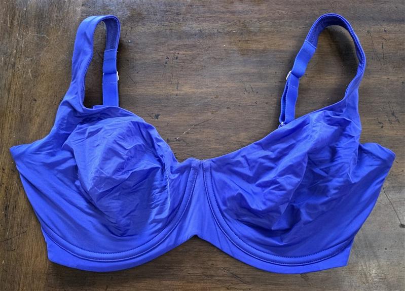 NWOTD CUUP 36G The Scoop Blue Microfiber Undewire Bra 124340