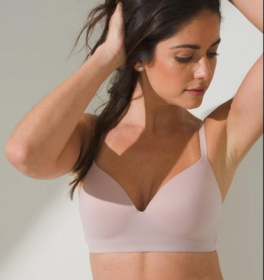 NWOTD Soma 36DD Enbliss Wireless Adobe Rose Pink Bra 124419