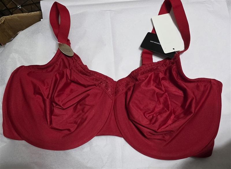 NWT Wacoal Perfect Primer 36G Full Figure Underwire Bra 855213 red 124440