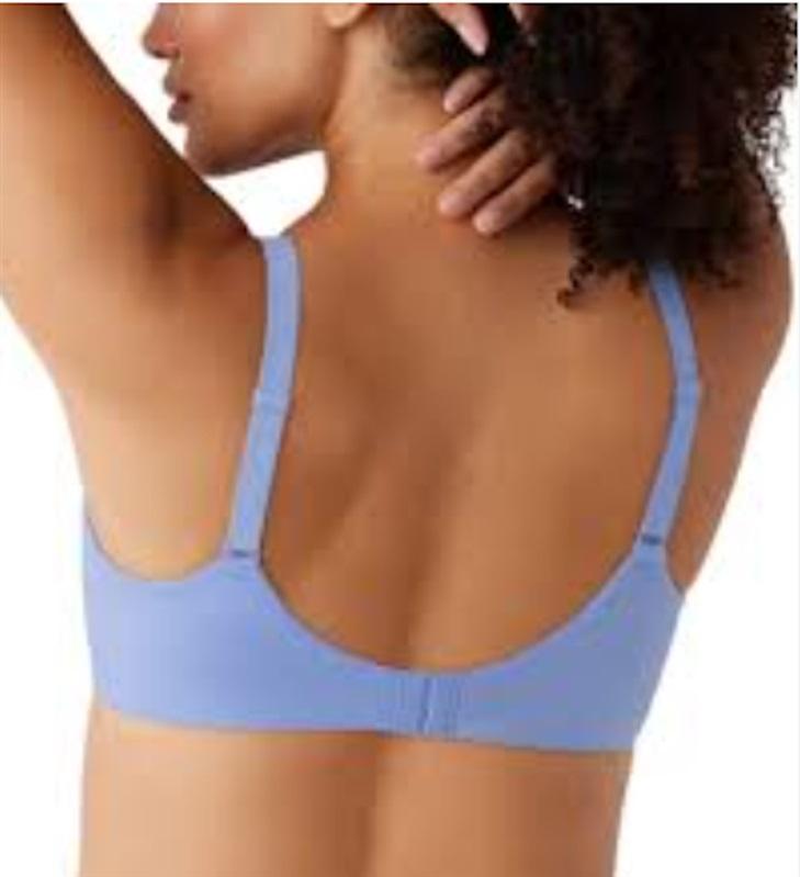 NWT Wacoal Perfect Primer 38D Full Figure Underwire Bra 855213 Blue 124454