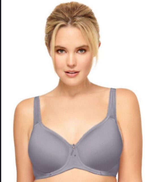 NWT Wacoal 34DDD Basic Beauty Contour Spacer Bra 853192 Gray 124464