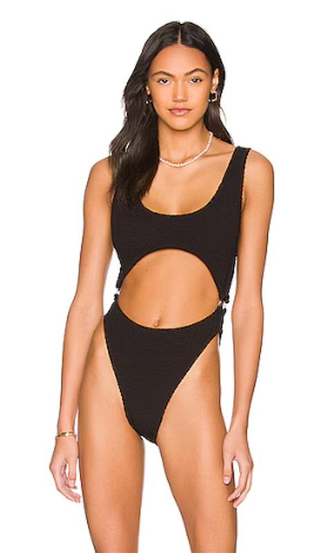 NWT Good American 2x 3X Always Fits Sculpt Monokini Black 124554