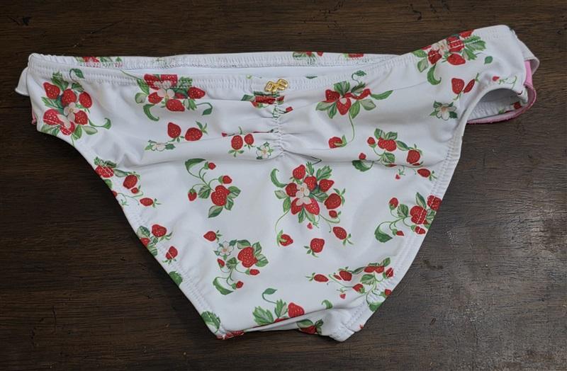 NWOT PIlyq 12 Girls Strawberry Fields Bikini Bottom 124555