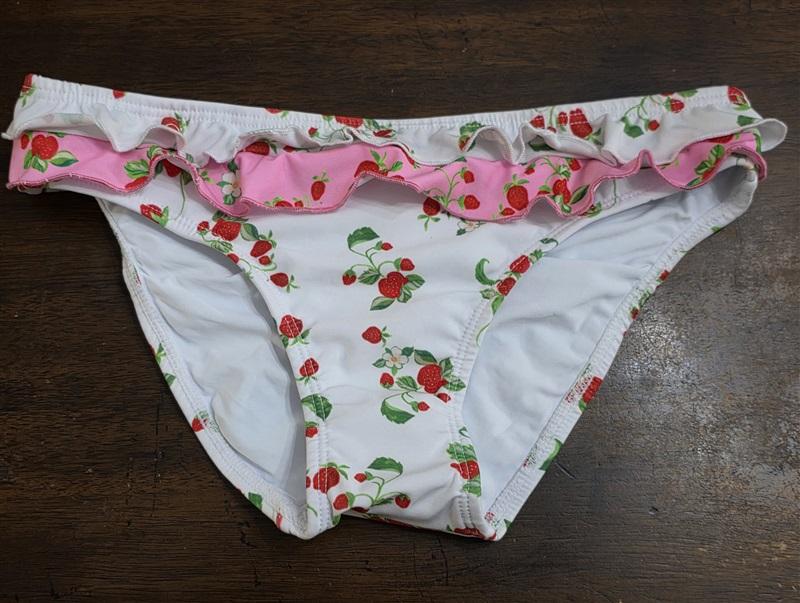 NWOT PIlyq 12 Girls Strawberry Fields Bikini Bottom 124555