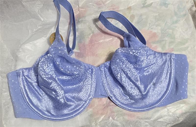 NWT Wacoal 36C Back Appeal Underwire Bra 855303 Lilac 124592