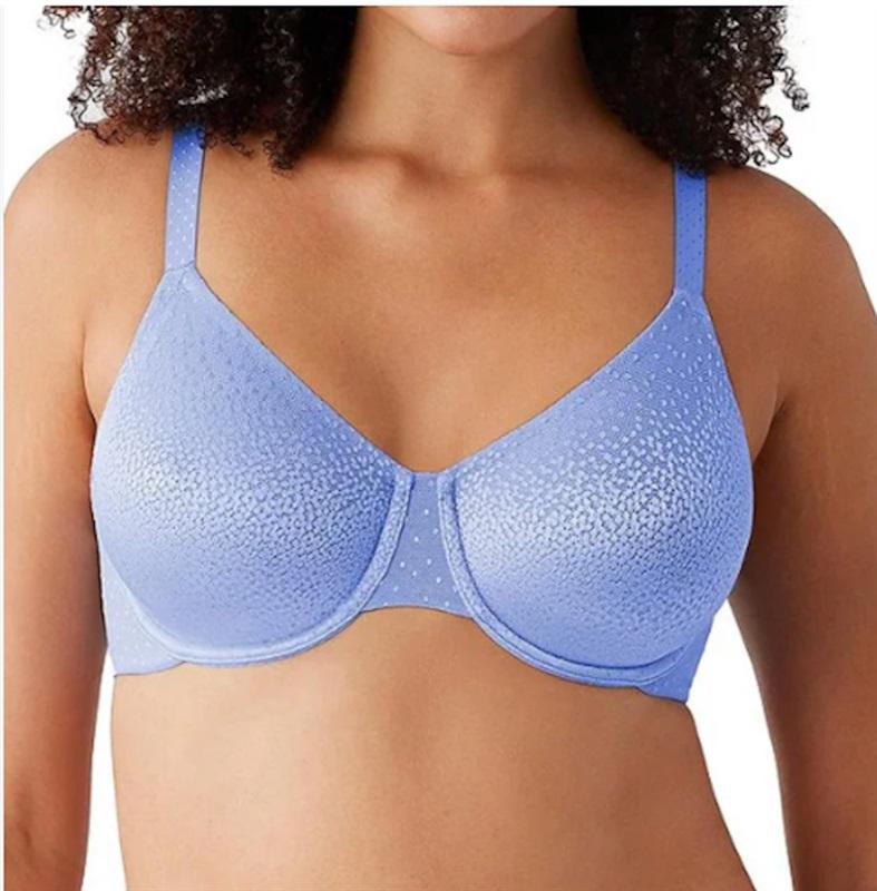 NWT Wacoal 34D Back Appeal Underwire Bra 855303 Lilac 124742