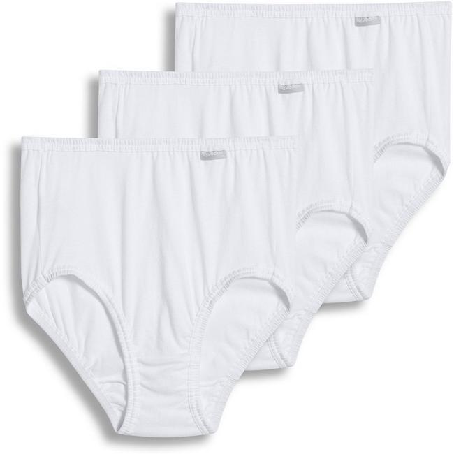 NWT Jockey Elance 6 Brief Combed Cotton 2pr Briefs Underwear 124773