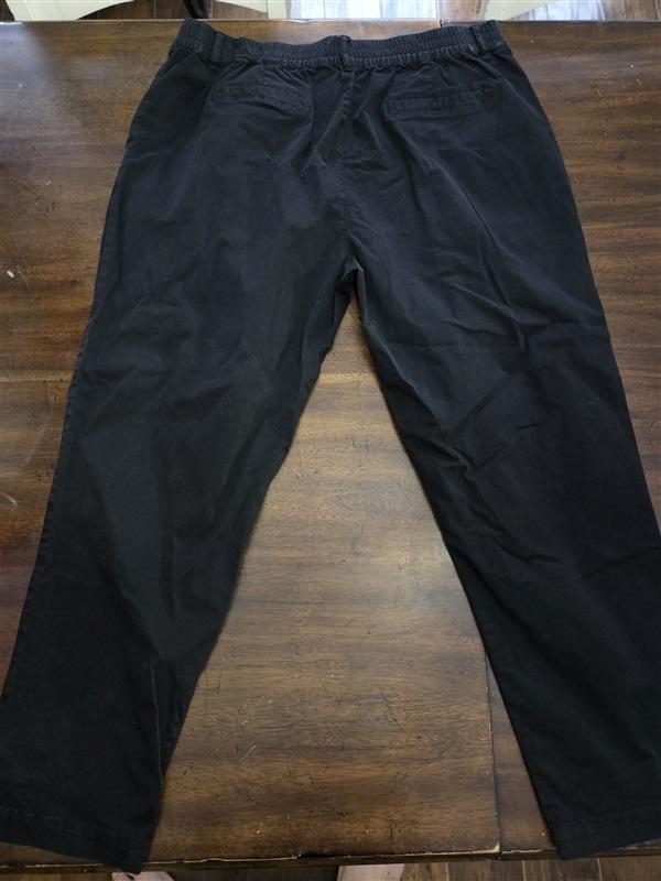 NWOT Michael Stars XL Penny Pants Twill Black 124803